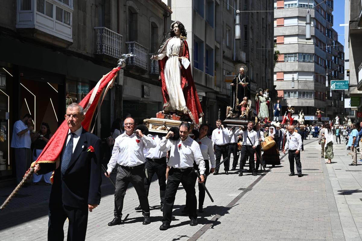 PONTEVEDRA.Procesión del Corpus Christi