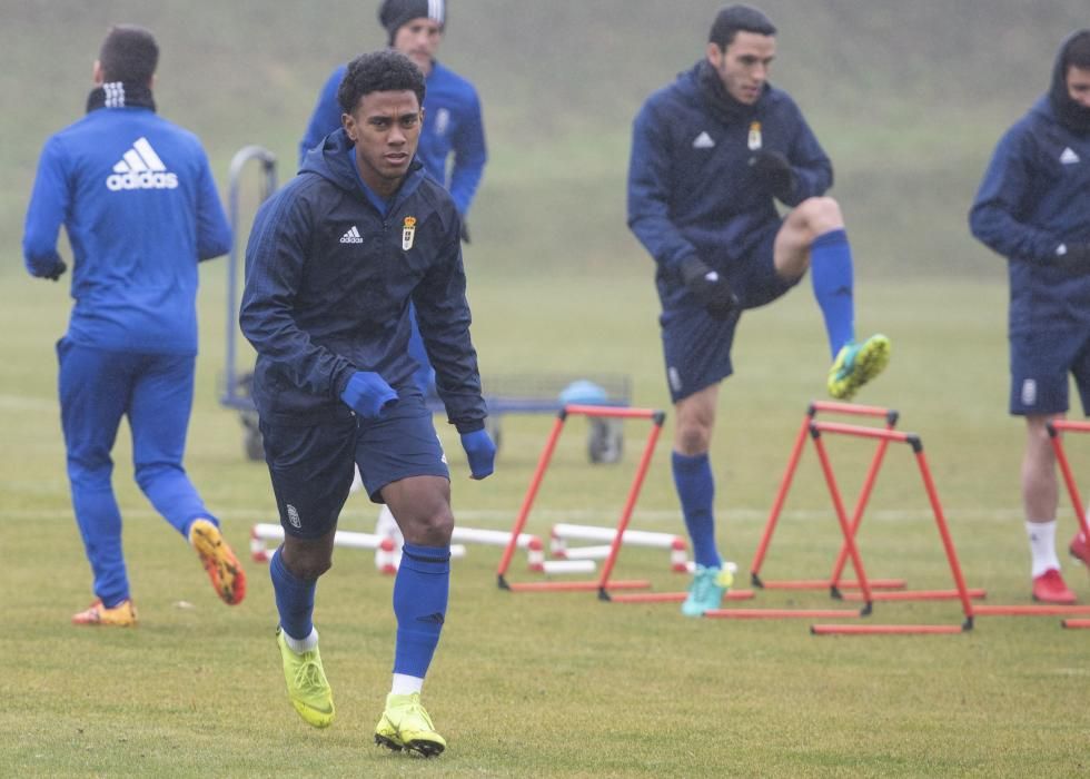 Entrenamiento del Real Oviedo