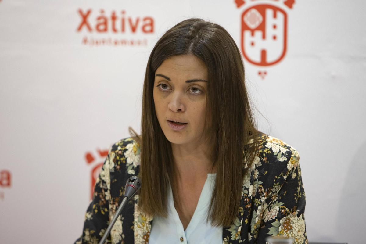 Maria Beltrán, concejala de Fallas de Xàtiva.