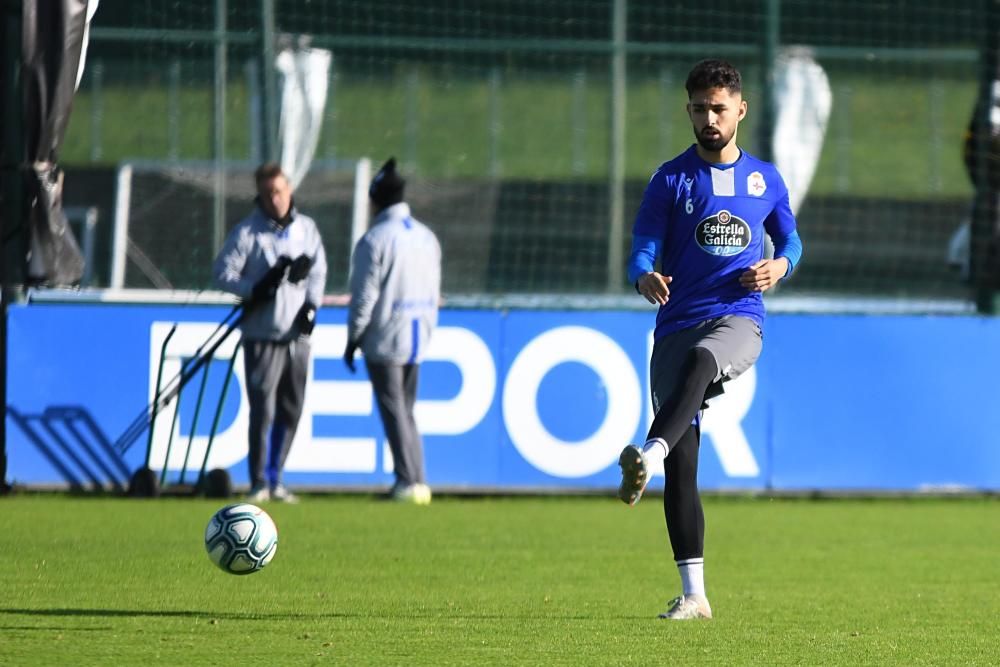 Lampropoulos y Montero se reincorporaron al entrenamiento este miércoles. Hoy, jueves, lo hizo el internacional japonés.