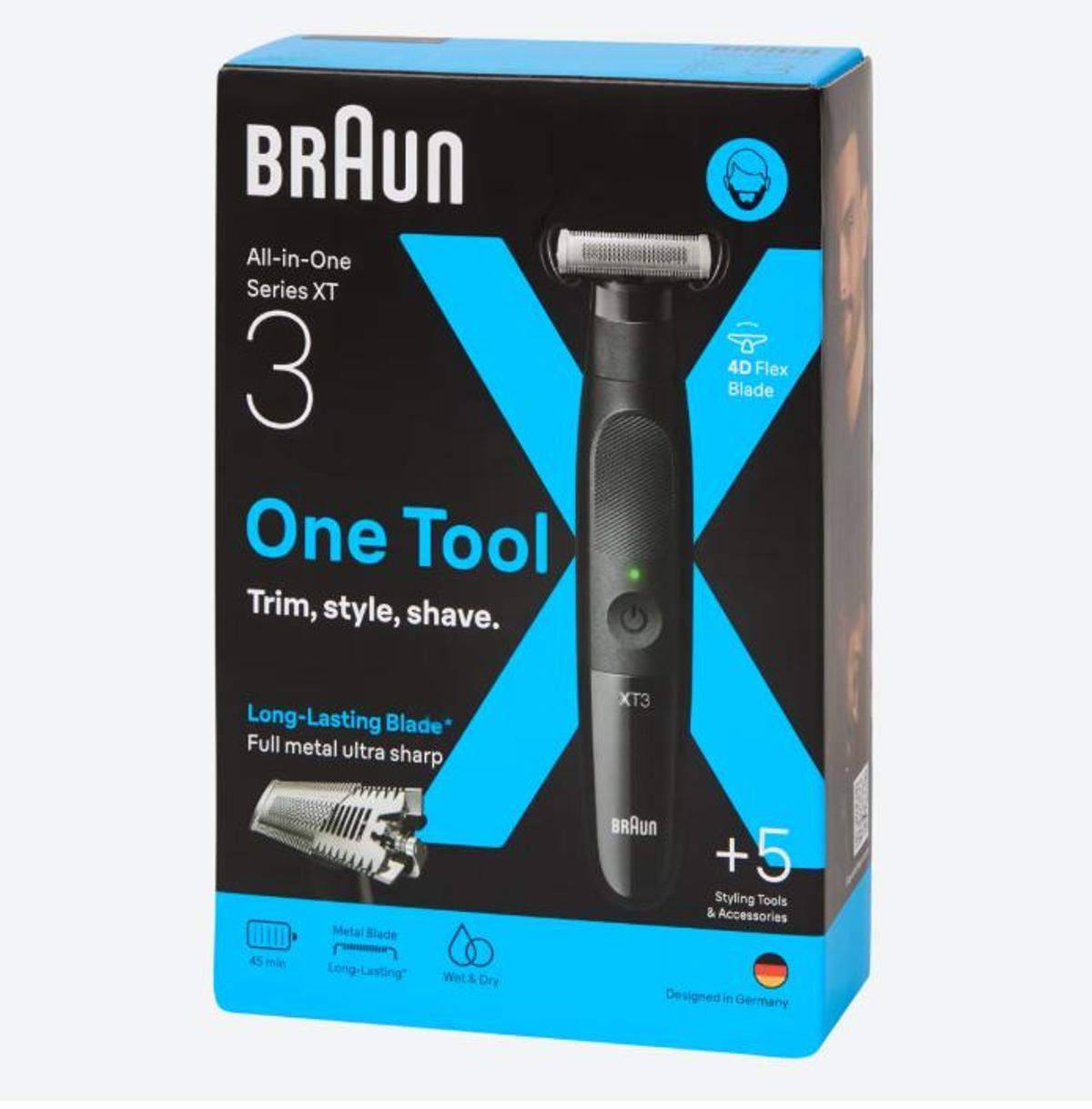 Recortadora de pelo Braun.