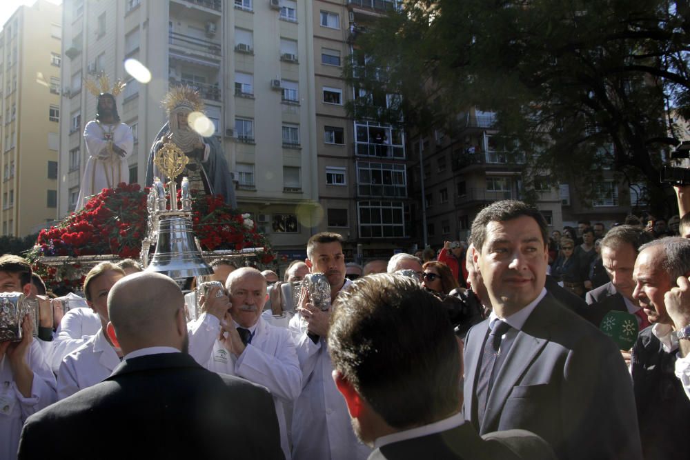 Misa del Alba y traslado del Cautivo y la Virgen de la Trinidad