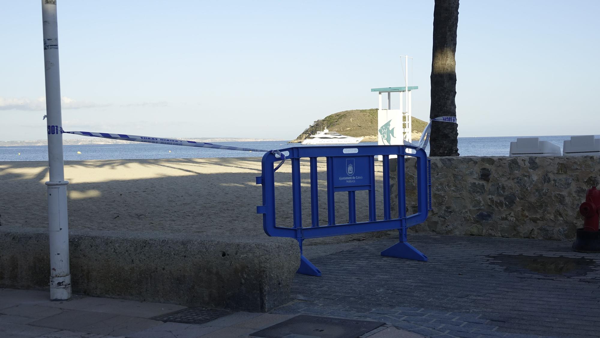 Cierre de playas en la Part Forana por Sant Joan