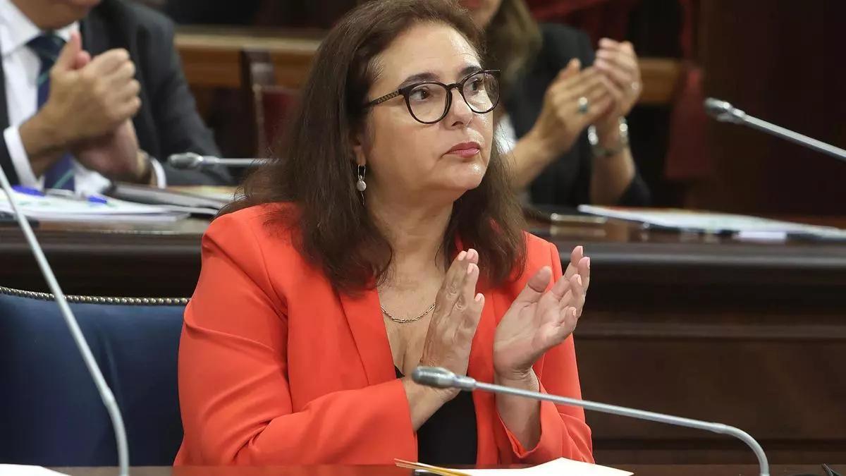 La consellera de Salud, Manuela García.