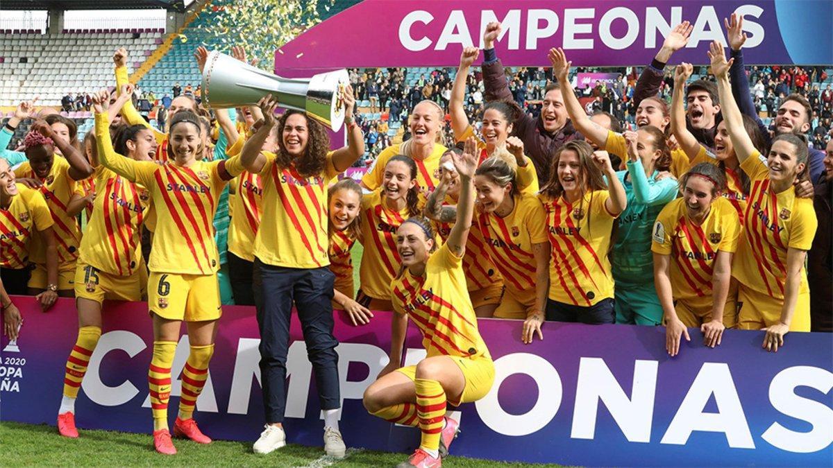 El Barça conquistó la Supercopa femenina tras golear a la Real Sociedad