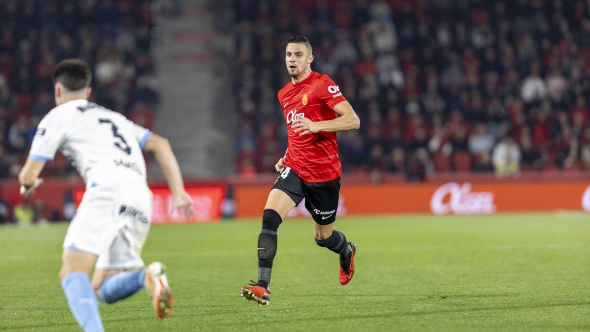 Valjent, en el partido de esta noche ante el Girona