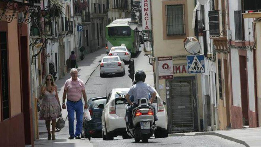 La calle Alfaros es una de las afectadas por el corte de luz.