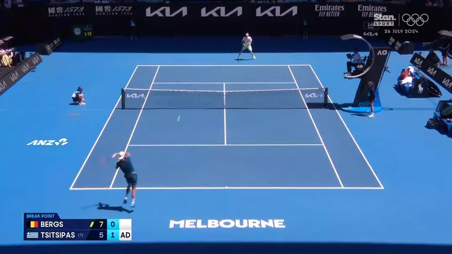 Solo estamos a enero y ya se ha visto uno de los puntos del año: ¡Increíble Tsitsipas!