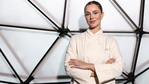 Verónica Gómez de Liaño, antes de impartir un taller culinario en el Museu de la Ciència CosmoCaixa.