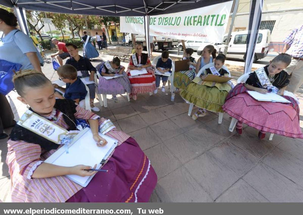 Visita residencia tercera edad y concurso de dibujo