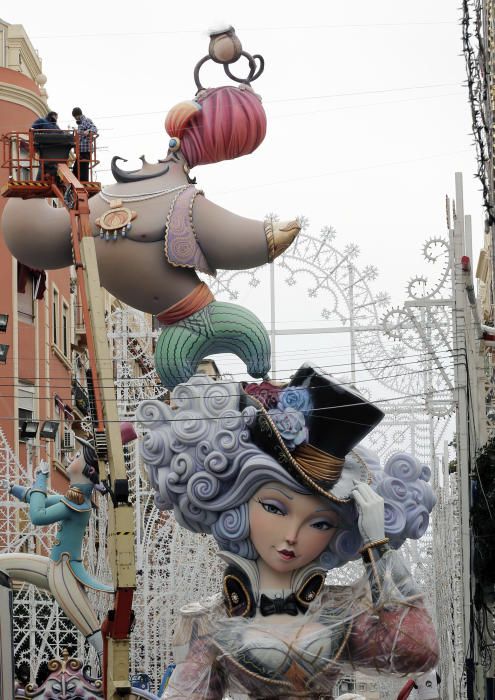 Las fallas ya están en la calle