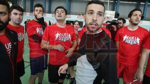 Jordi Alba y Juan Carlos Navarro, entrenadores por un día