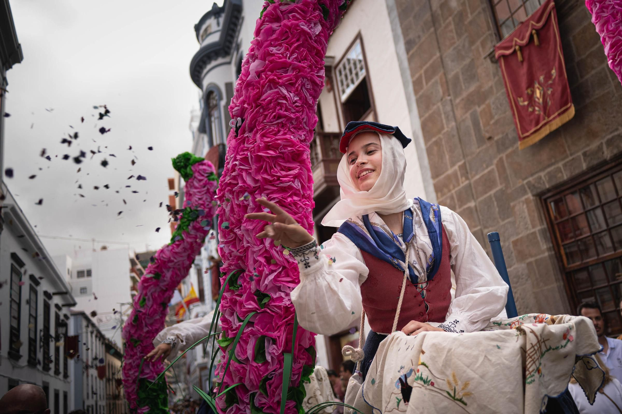 Batalla de flores de la Bajada de La Palma
