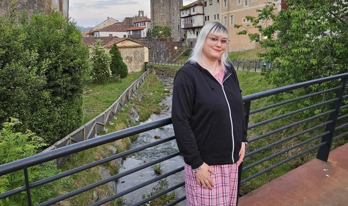 Virginia Peña en Salas.