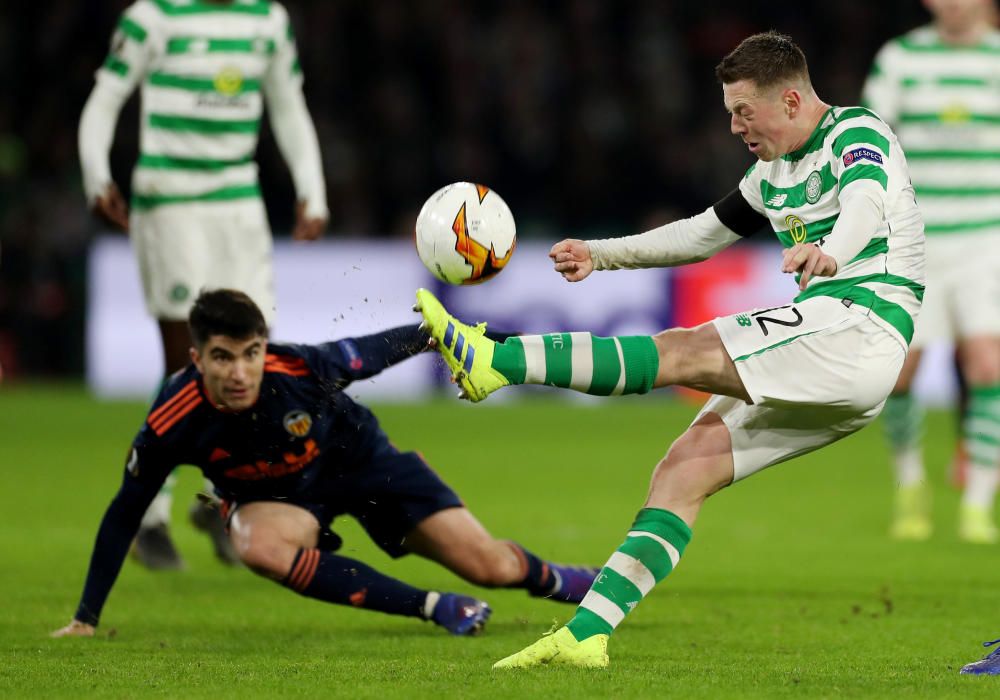 Europa League:  Celtic-Valencia CF (0-2)