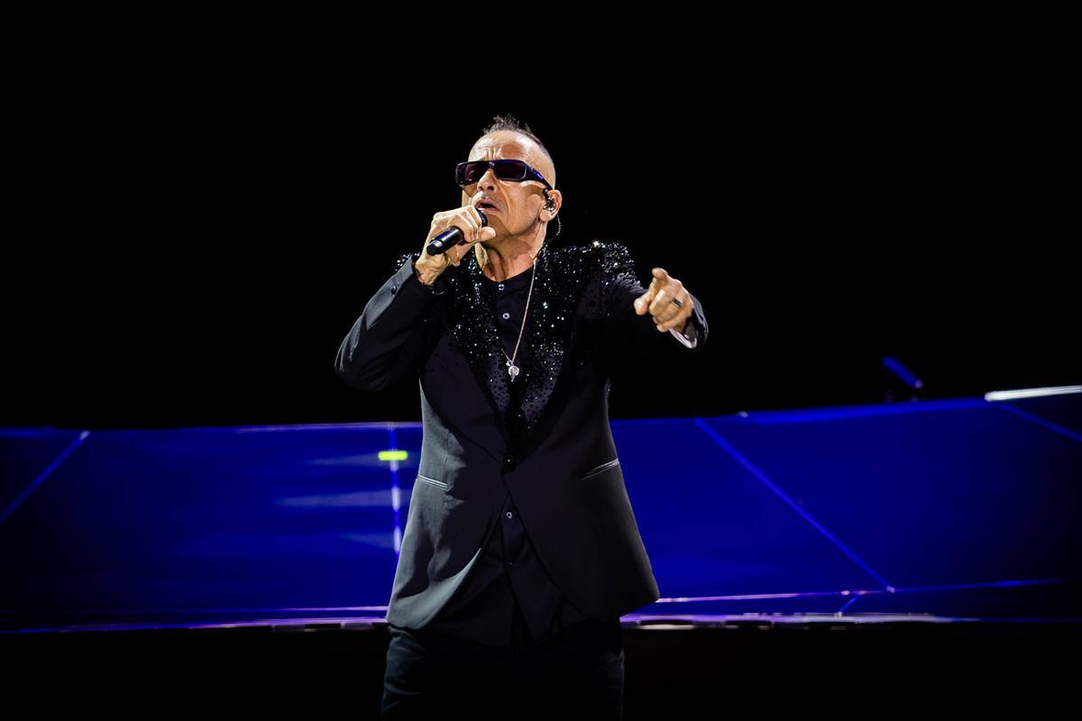 Eros Ramazzotti en el Palau Sant Jordi.