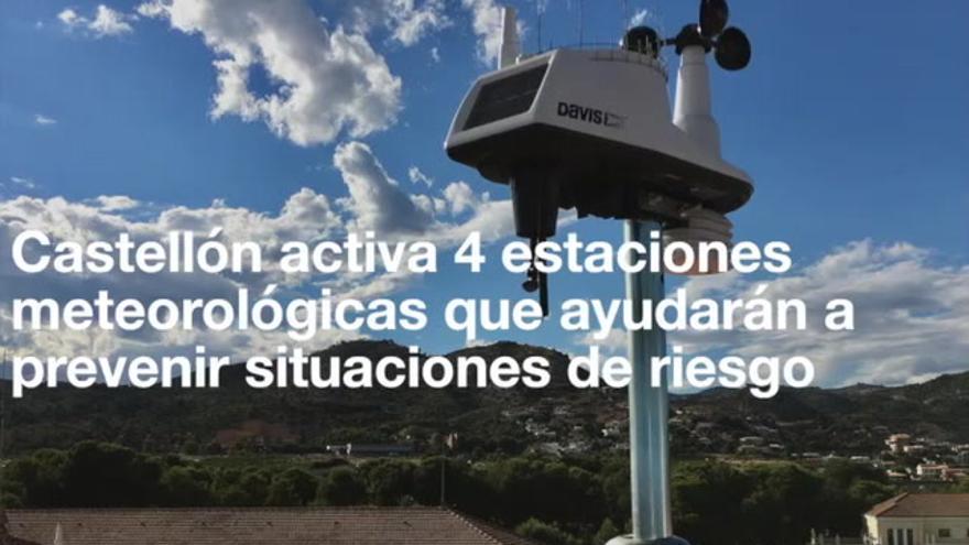 Castellón activa 4 estaciones meteorológicas