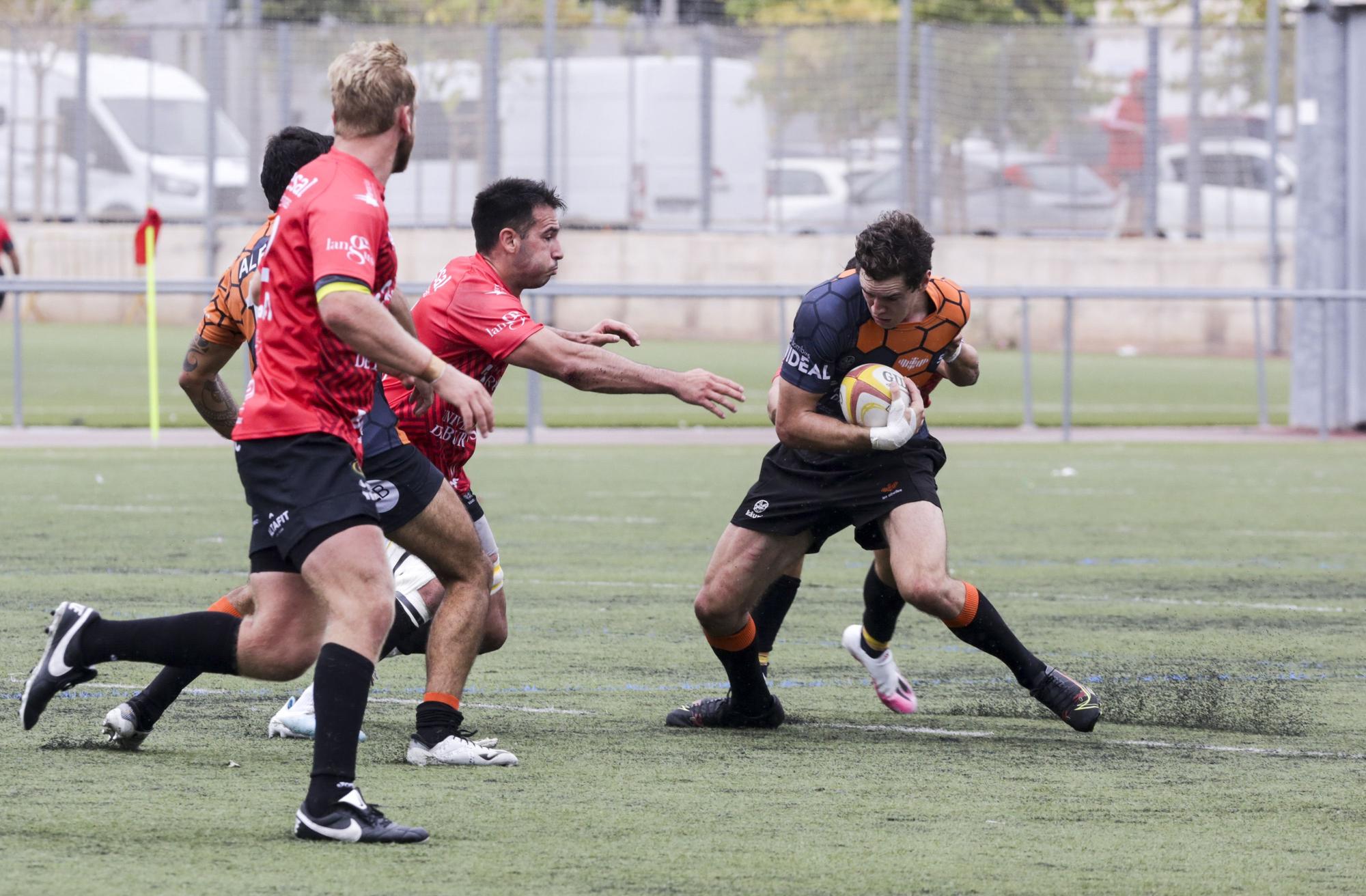 Primera victoria de Les Abelles en División de Honor de rugby 2021-2022 ante Burgos