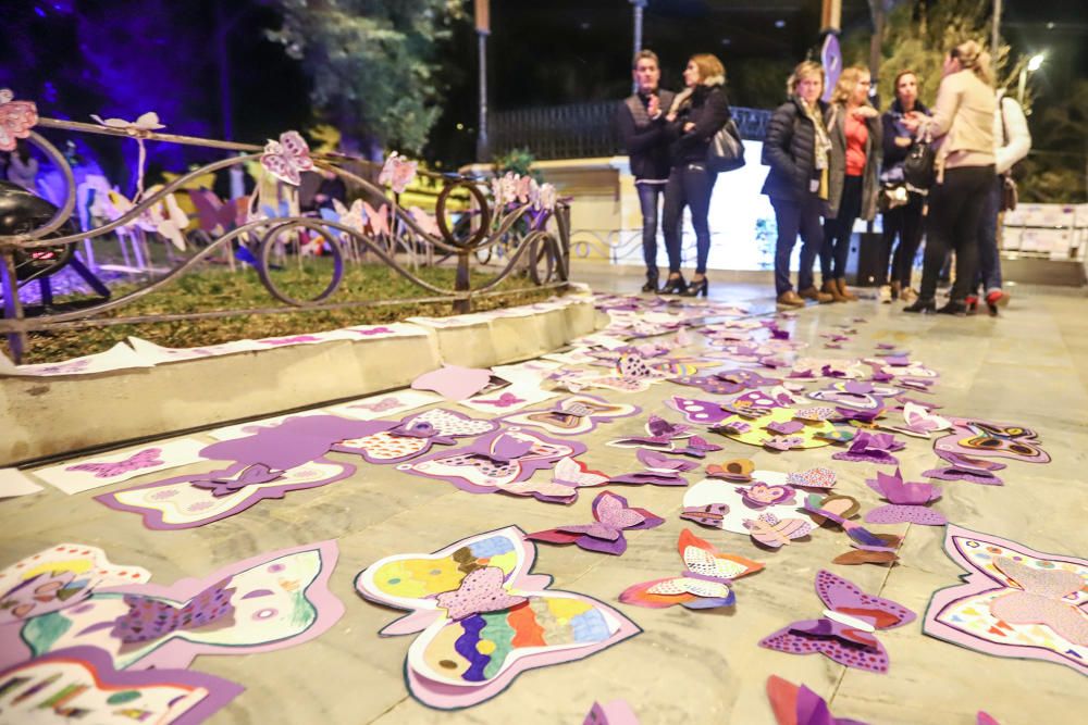 Marcha contra la violencia de género en Orihuela