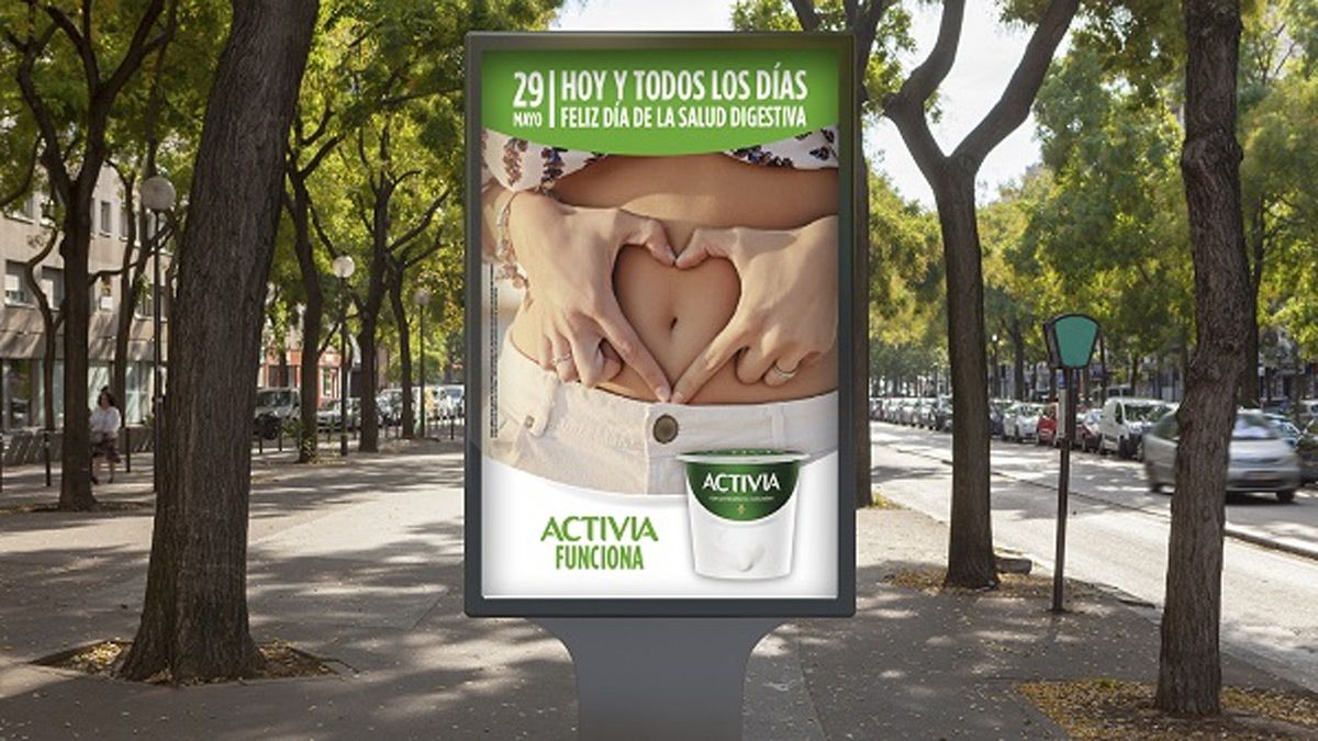 Activia y sus barrigas felices