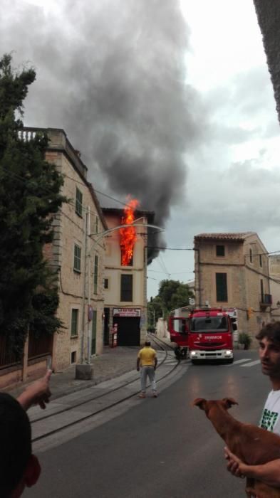 Wohnungsbrand Sóller