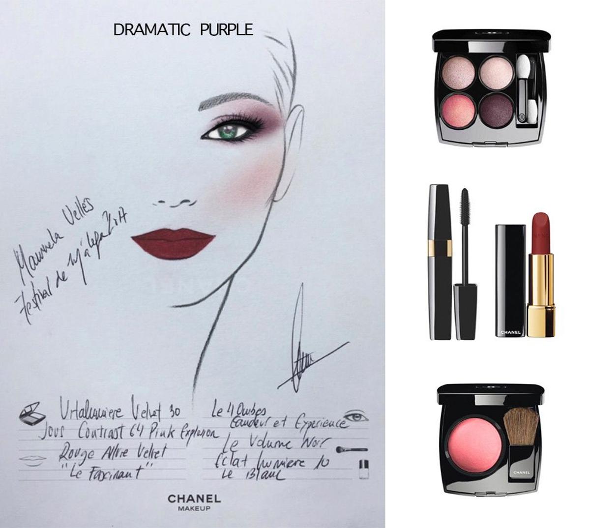 Manuela Vellés look Chanel