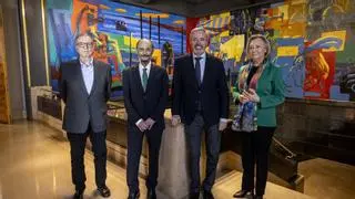 Encuentro entre presidentes | La gran coalición entre PP y PSOE seduce a Lambán y Azcón para superar la polarización