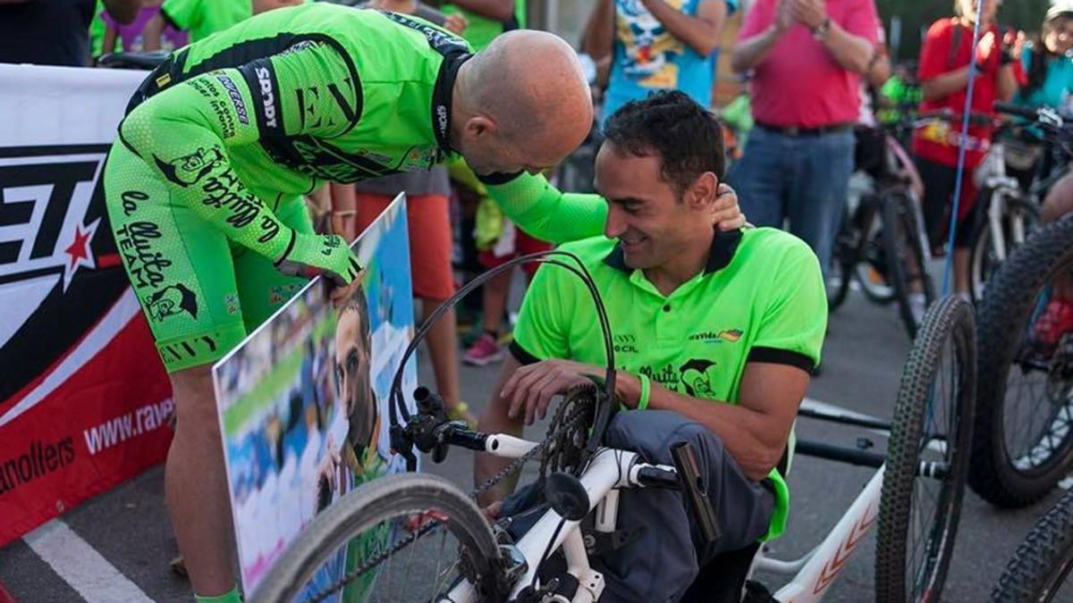 Sergi Mingote con Miguel Luque