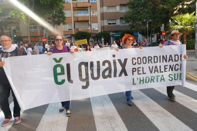 La 'festa del valencià' toma las calles de Torrent