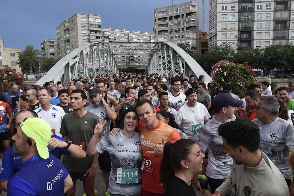 Carrera nocturna de Murcia, en imágenes