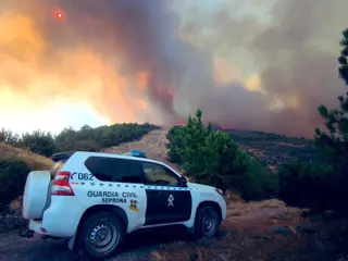 Abren al tráfico todas las carreteras excepto el acceso a Casas del Monte