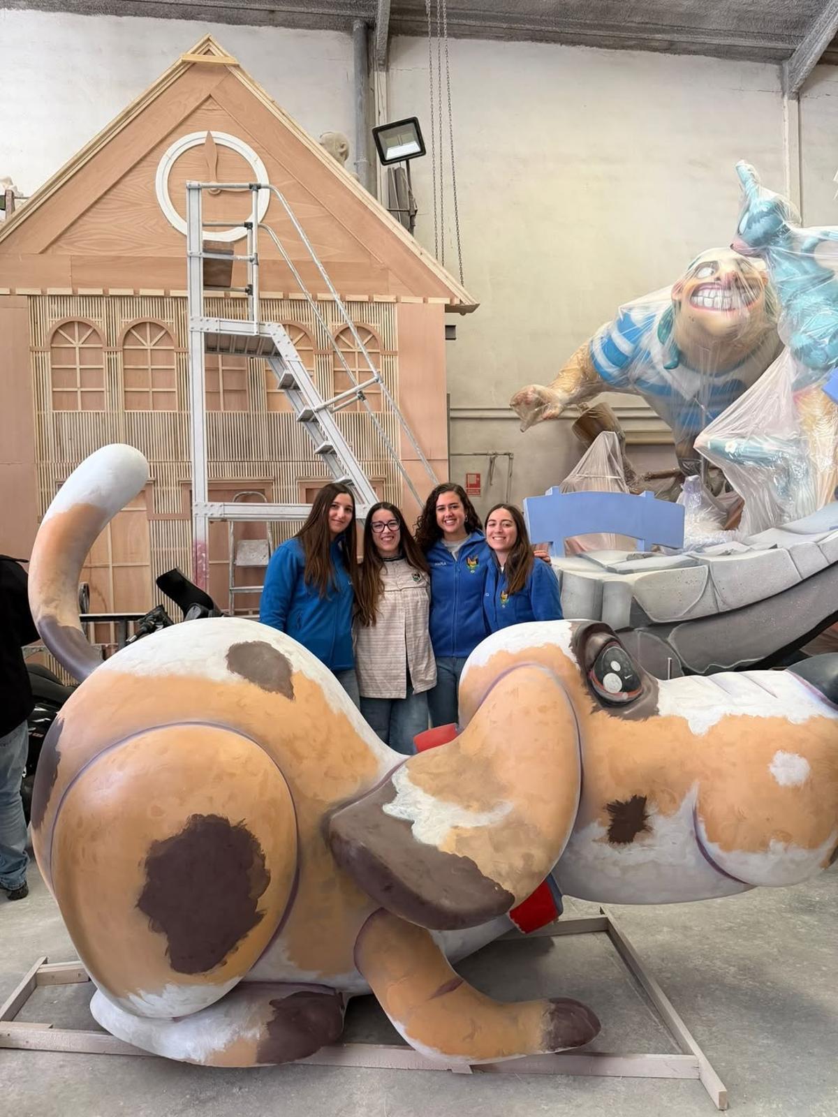 La falla grande de Conserva ya ha tomado forma