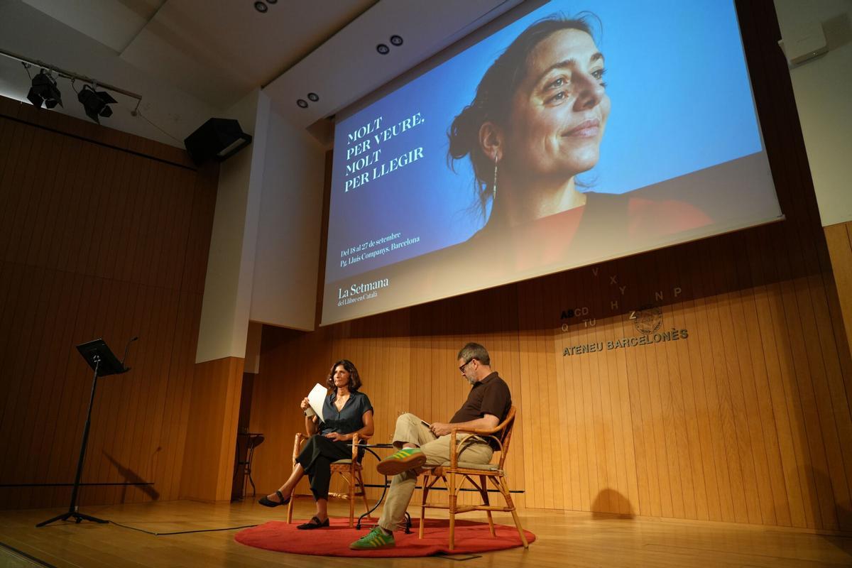 La presentació de La Setmana del Llibre en Català a l'Ateneu Barcelonès