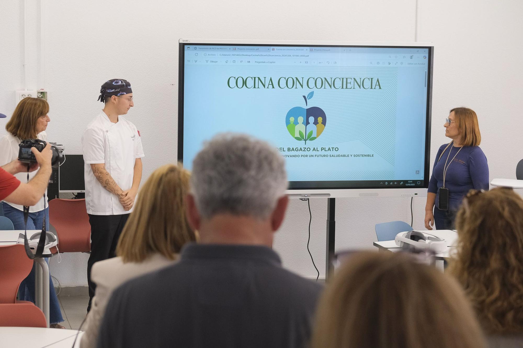 'Hostelería 5.0: Sostenibilidad y Digitalización' en el CIFP San Cristóbal
