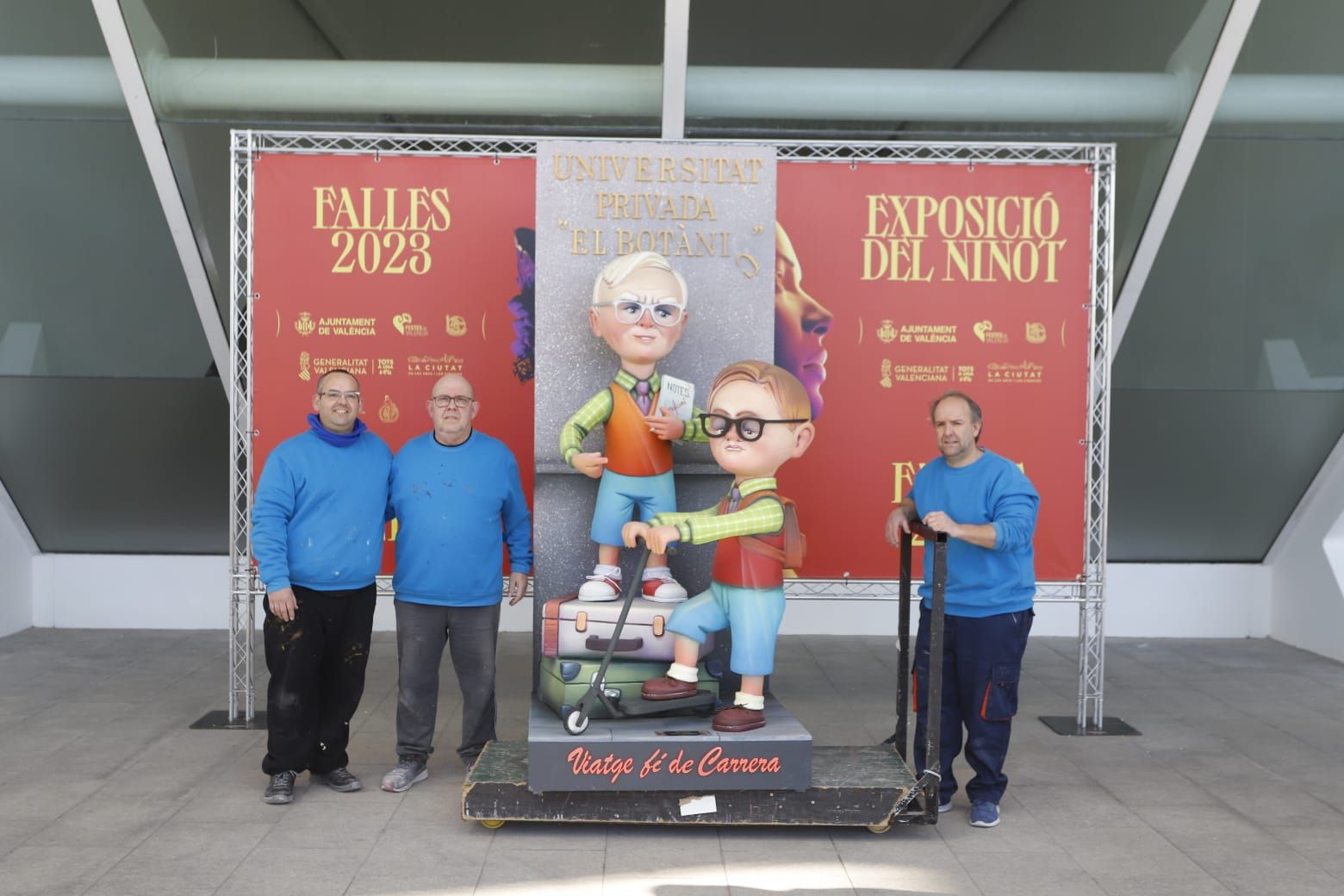 Fallas 2023  Entrega de Ninots a la Exposición (sesión martes