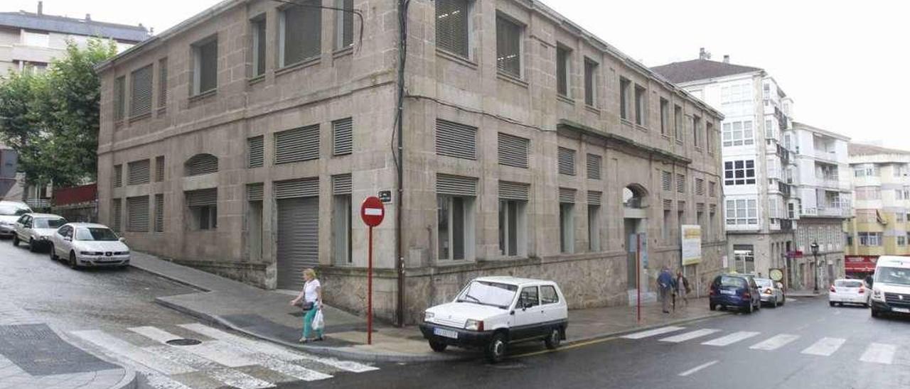 La Plaza de Abastos, ya remodelada y cerrada al público. // J.Regal