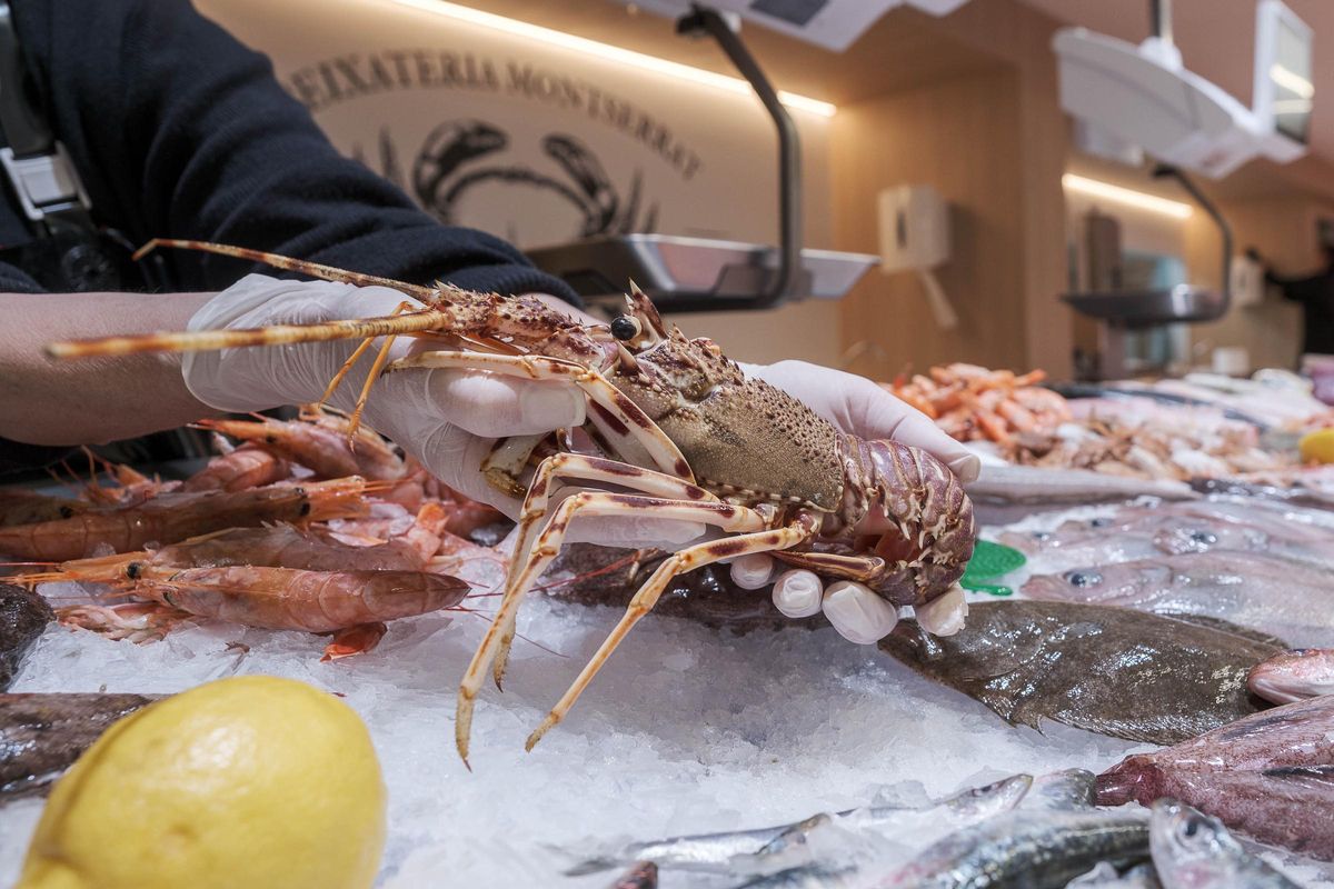 La peixateria treballa amb producte fresc d emolt alta qualitat
