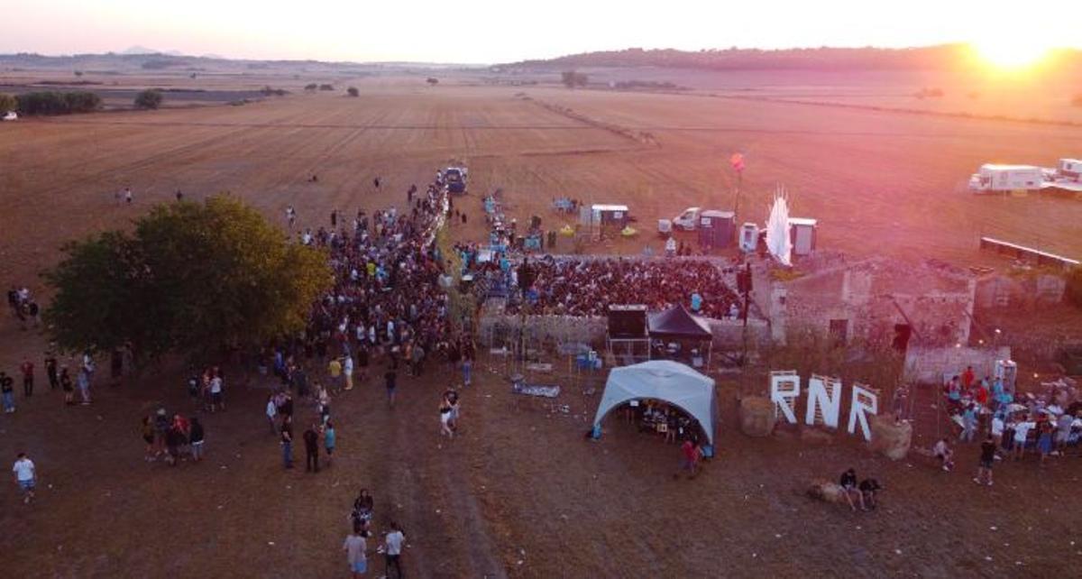 Vista aérea del Rock &amp; Rostoll de 2025.