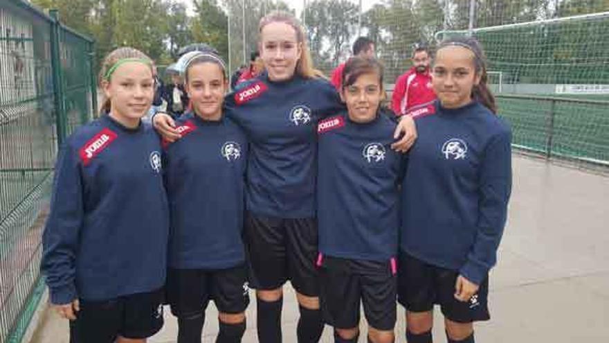 Siete zamoranas participan en el nuevo curso de la Escuela de Fútbol Femenino