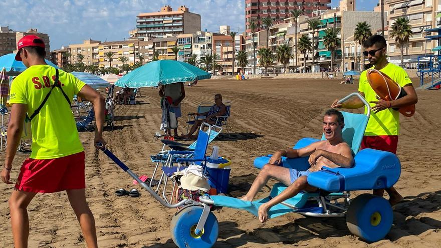 Estas son las playas de Mazarrón adaptadas para personas con movilidad reducida