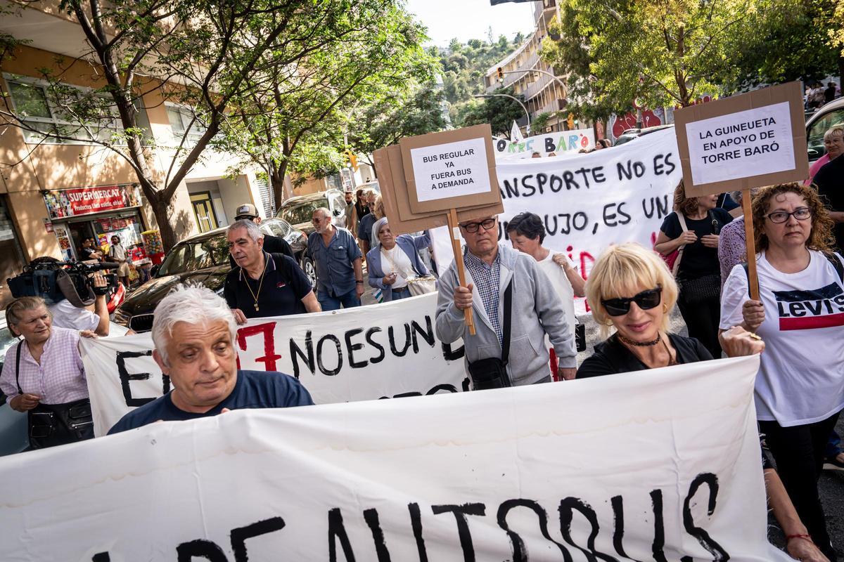 Vecinos de Torre Baró retoman la lucha de El 47 y exigen acabar con los retrasos del bus a demanda
