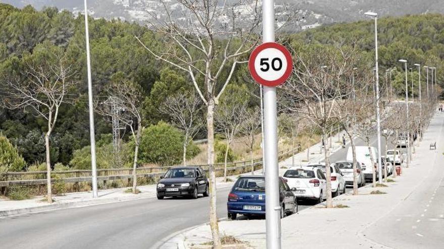 La calle donde se produjo el accidente mortal.