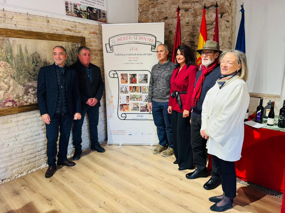 Presentación de '12 meses, 12 oficios' realizada este jueves.