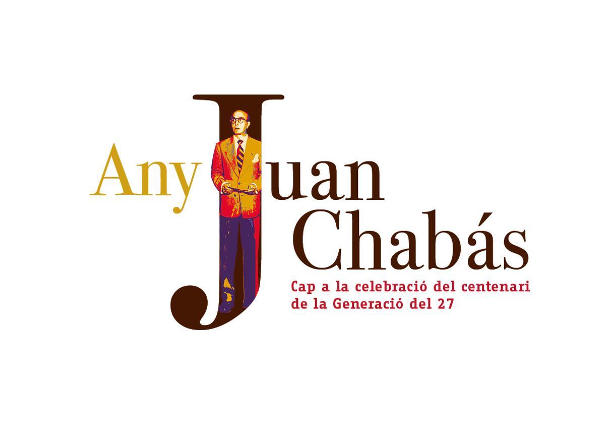 El logo del "Any Juan Chabás"