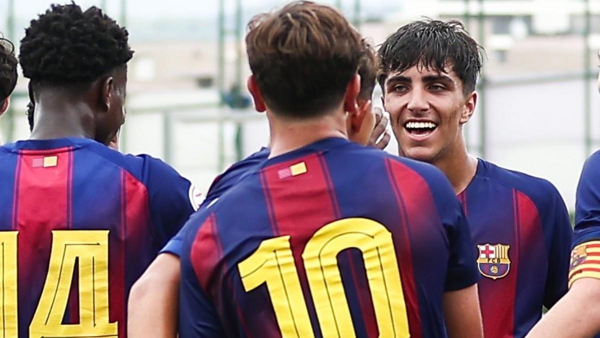 Los Pedros, Rodríguez y Villar, son dos grandes promesas de La Masia