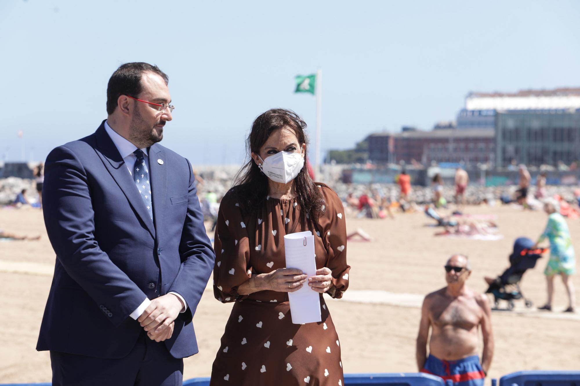 En imágenes: así fue el homenaje a Areces en Gijón