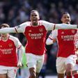 El Arsenal celebra su triunfo en el derbi del norte de Londres