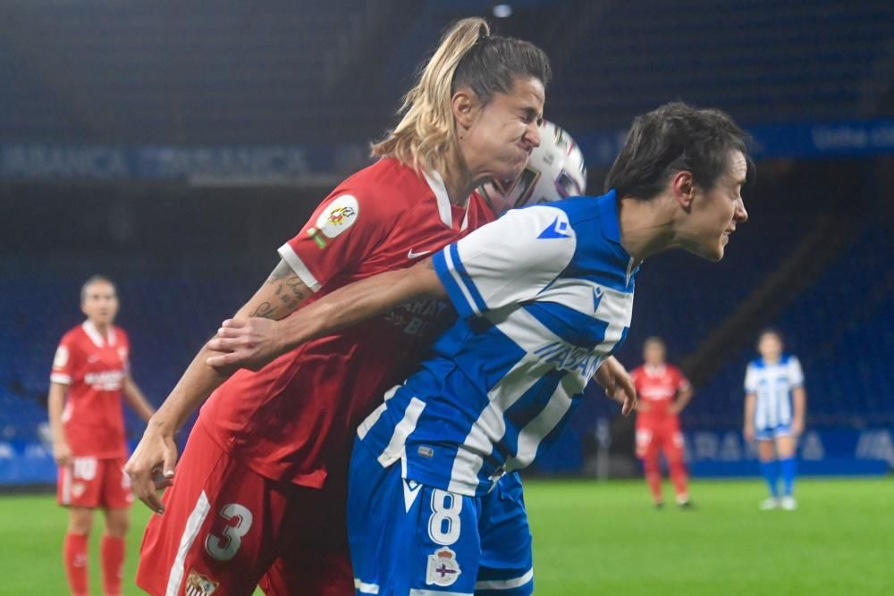 El Dépor Abanca cae en Riazor ante el Sevilla