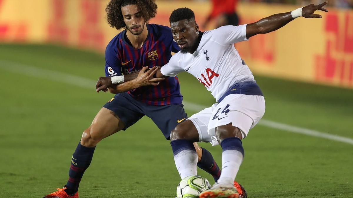 Cucurella, en el Barça