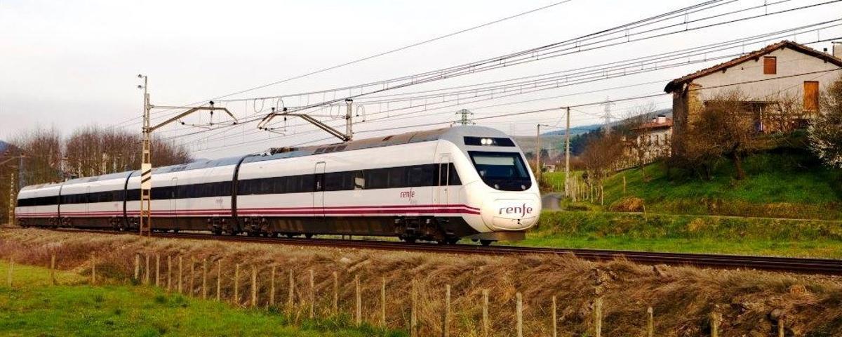 Un tren Alvia de Renfe.